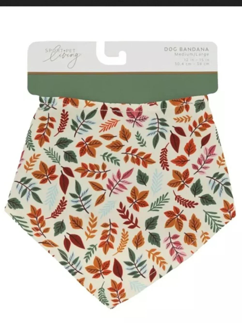 SportPet Fall Florals Pet Bandana size M/L NWT